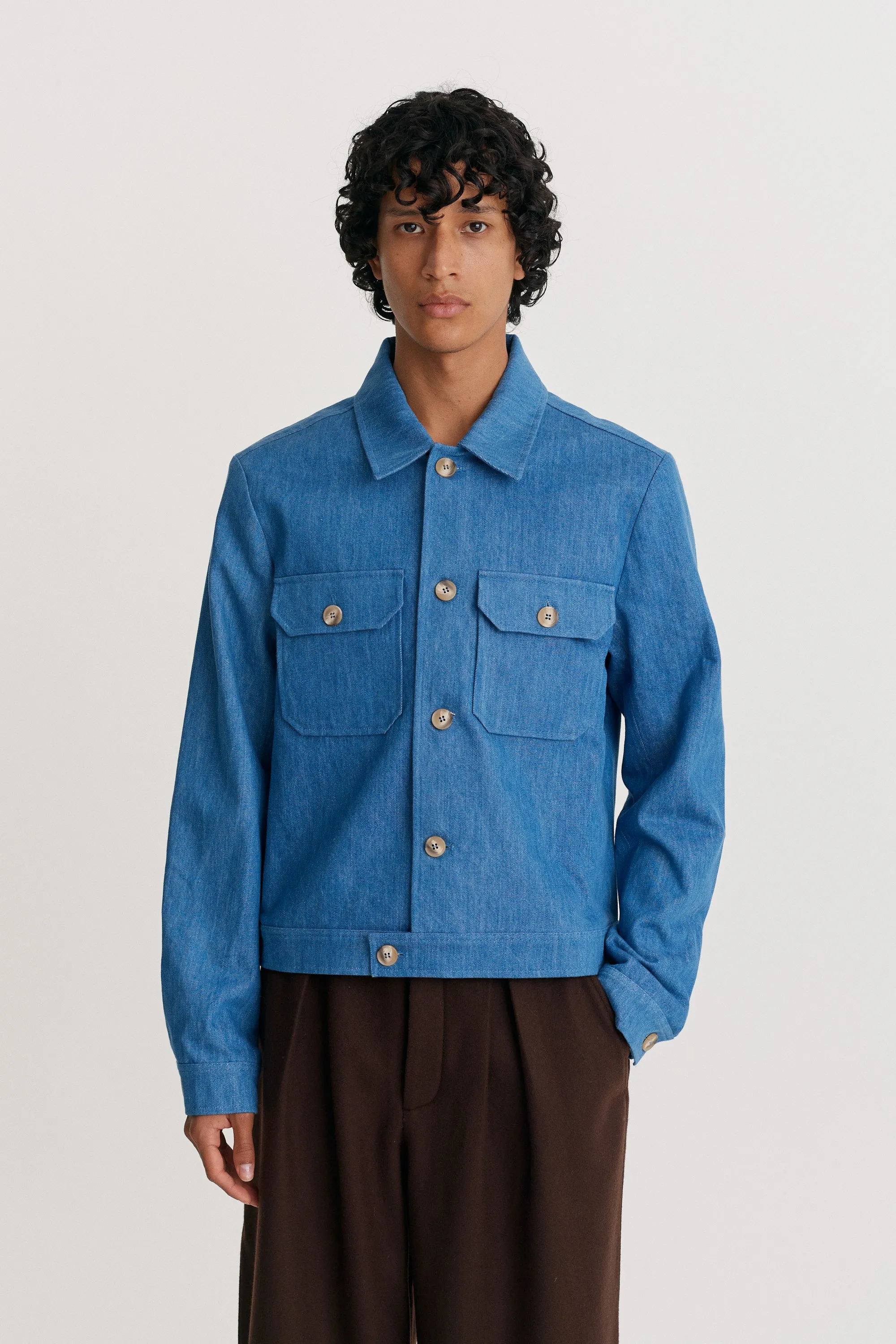 Collared Bomber Jacket