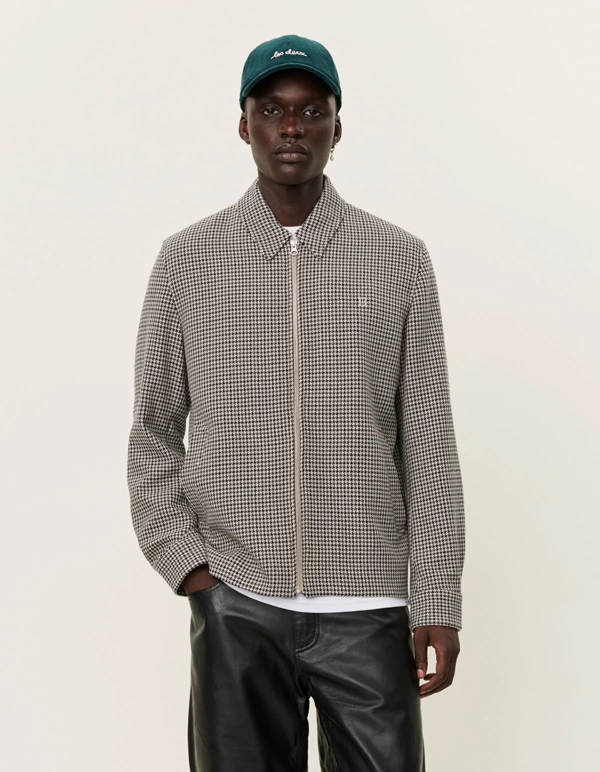 Como Coach Houndstooth Jacket
