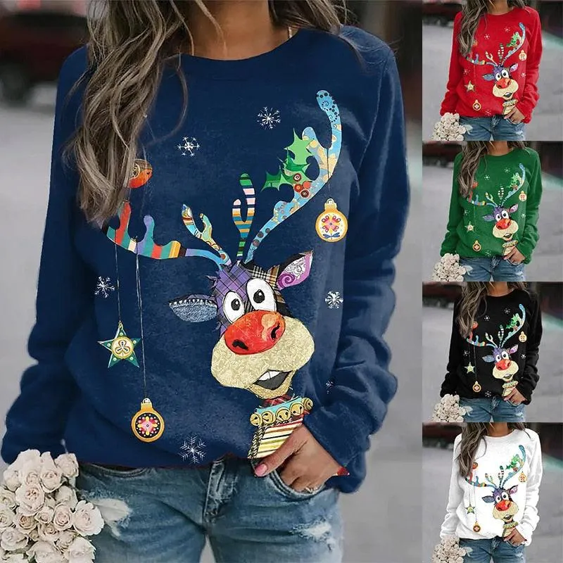 Lights Deer Ugly Christmas Sweater