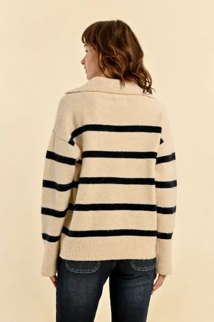 Paris Striped Sweater