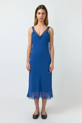 Selina Slip Dress - Marine