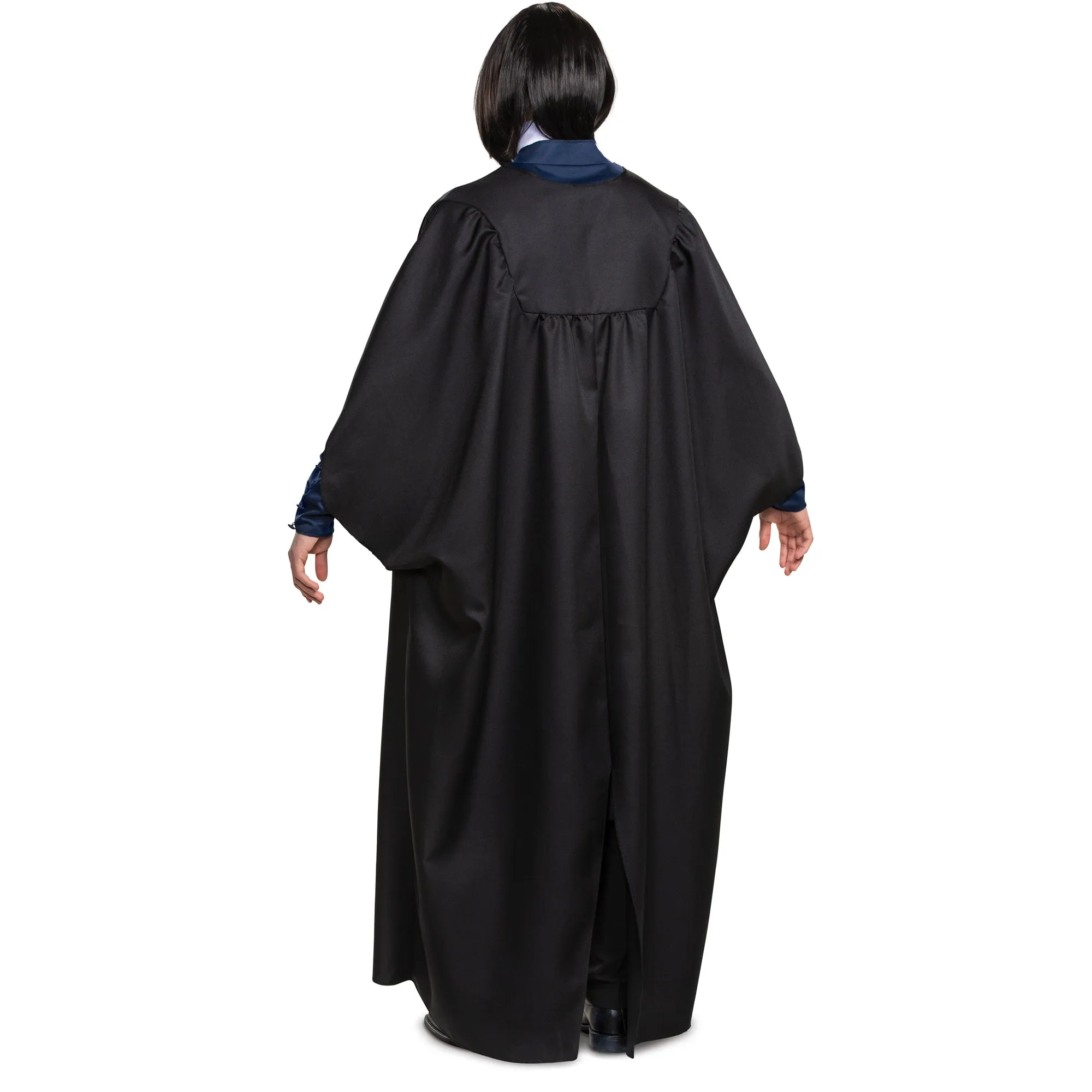 Severus Snape Deluxe Costume for Adults, Harry Potter, Black Robe and Blue Jacket