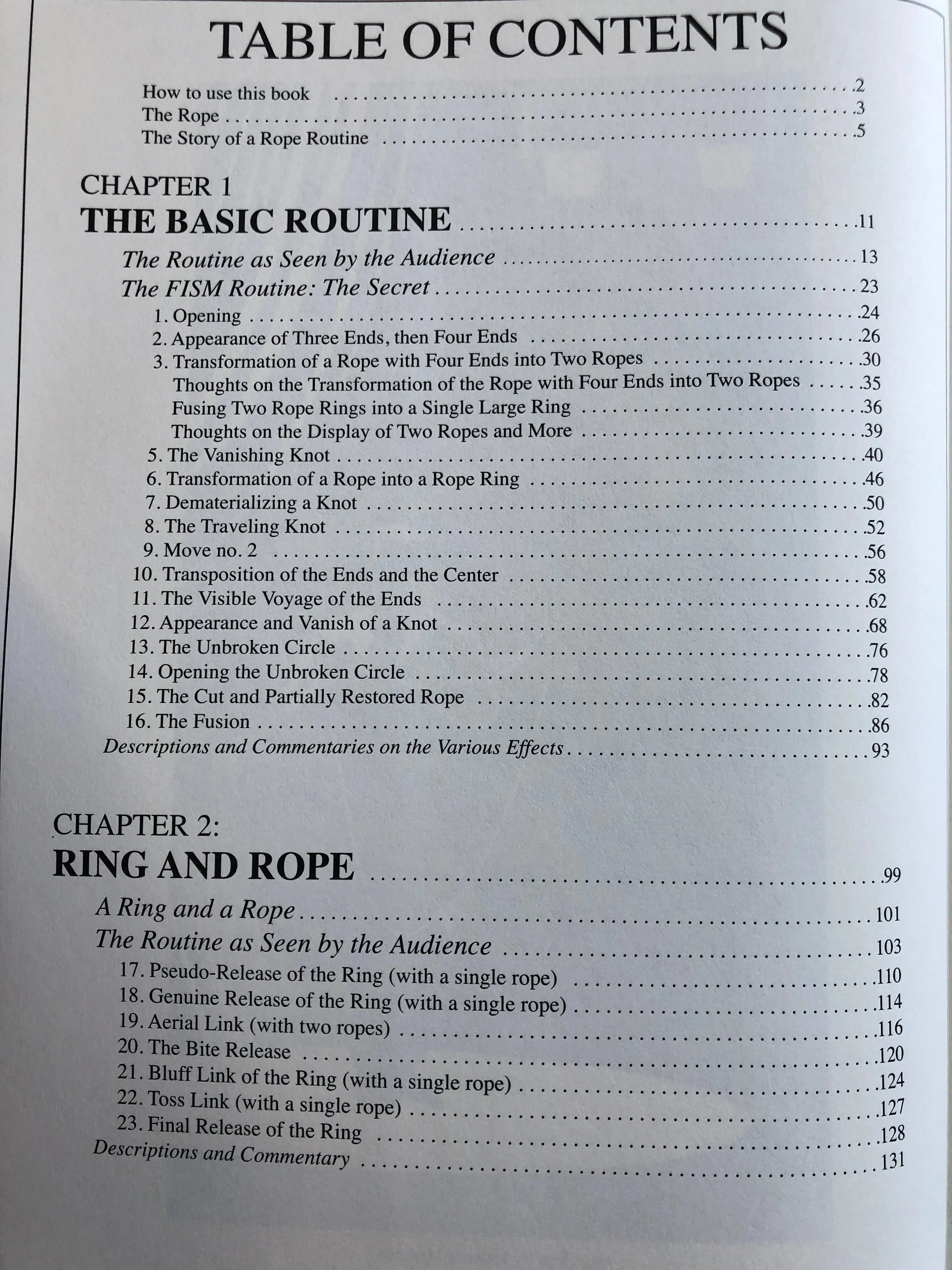 The Award-Winning Rope Magic of Francis Tabary